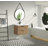 Carlsbad 30" Floating Bathroom Vanity Weathered Fir