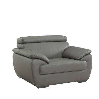 Daye Genuine Leather Club Chair