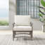 Chaise de patio avec coussins Borgen