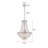 Elegant Lighting Century 12 light Chrome Chandelier Clear Royal Cut Crystal-22739093