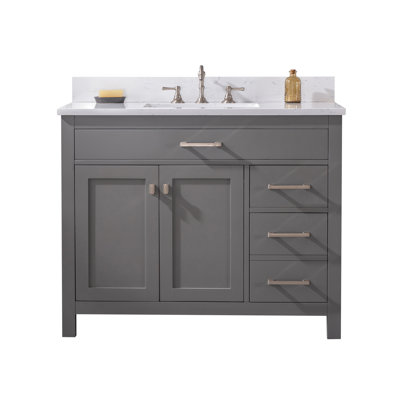 Ajhane 42" Single Bathroom Vanity Set