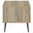 Balboa Distressed Pine Square Engineered Wood Side End Table