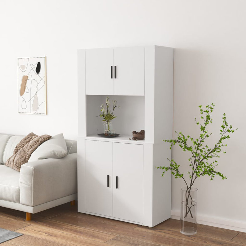 Vidaxl 80cm Sideboard, White