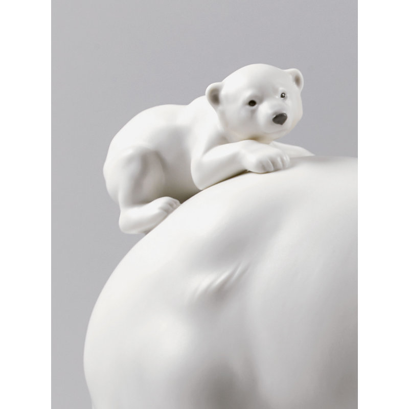 Mummy Bear and Babies Figurine