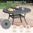 4-Person Aluminum Round Patio Dining Table-114986184-107190700