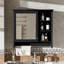 Armoire murale à miroir 30 po 2-en-1 avec tablette réglable 30 po-957561688