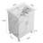 00''Bathroom Vanity,White  (Without Ceramic Basin)
