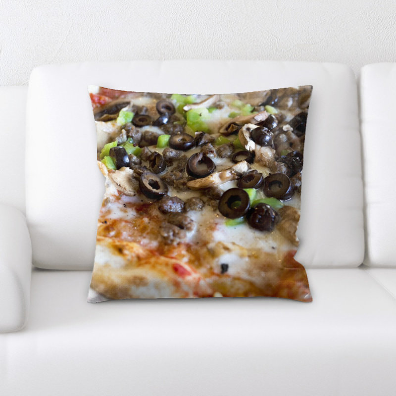 Coussin décoratif en fromage
