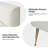 Thaddeus Velvet Upholstered Accent Chair with Metal Base-1179655851