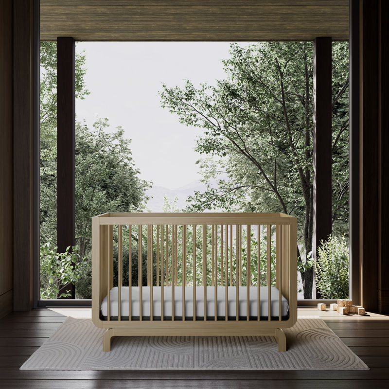 Santorini 5-In-1 Convertible Crib, Driftwood, Crib