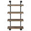 Olivia 4-Shelve Industrial Pipe Wall Shelf-1665489281-1732330738