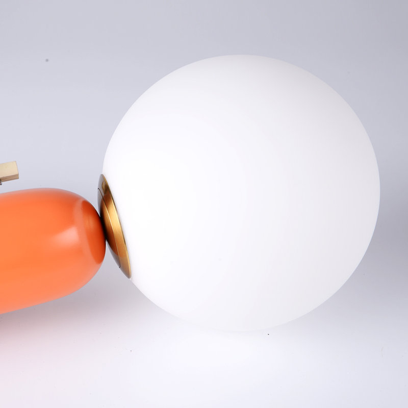 Lampe de table Yuma, Orange