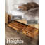 Tabouret pliant en bois d'acacia-1220497193