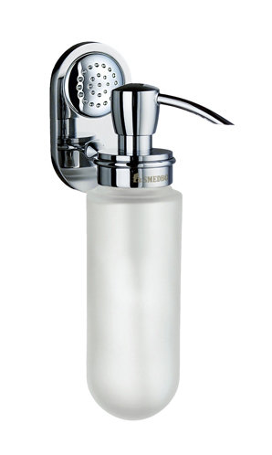 Club Bathroom Storage Container, Polished Chrome