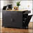 Fluted Kitchen Island with Trash Can Storage, Power Outlets, and Rolling Wheels for Enhanced Mobility and Organization-1580879441