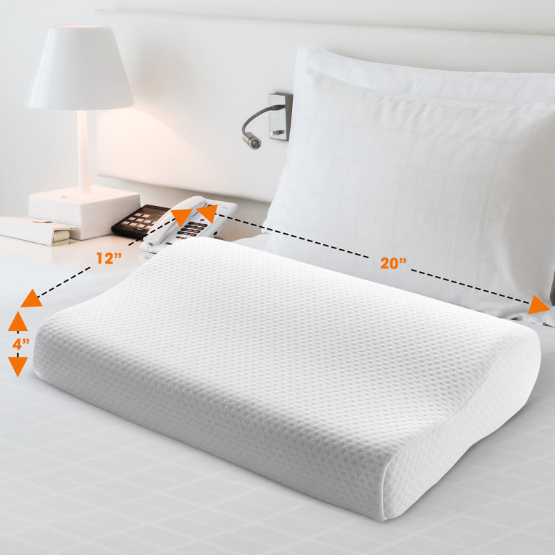 Persephone Memory Foam Plush Cooling Pillow