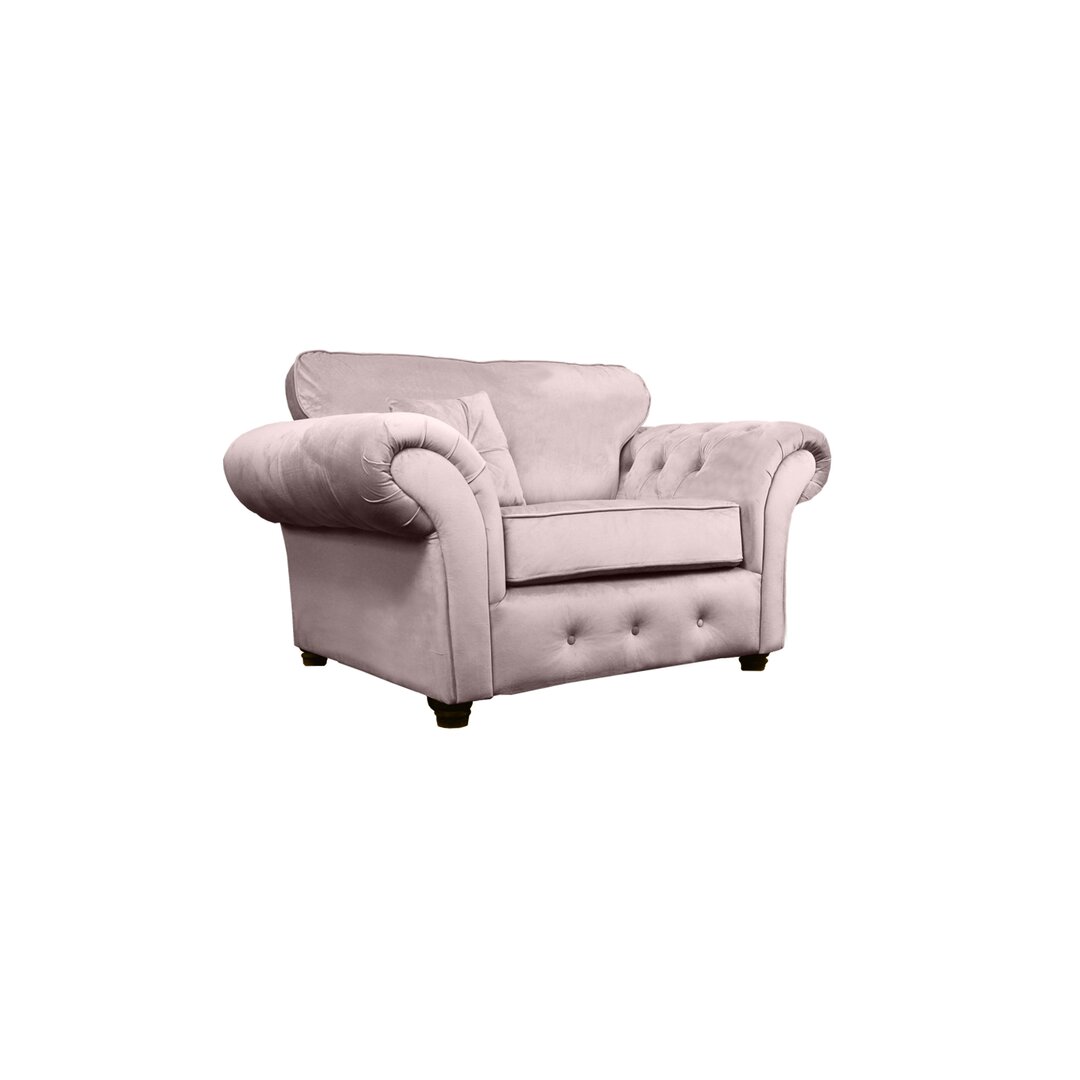 Chesterfield-Sessel Lila