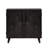 31" Black Wood Accent Cabinet