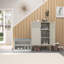 Armoire d'appoint en acier Trevyn-781647886