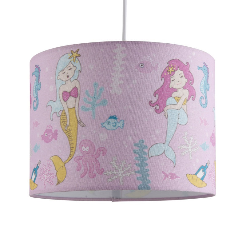 18 cm H Drum Fabric Lamp Shade