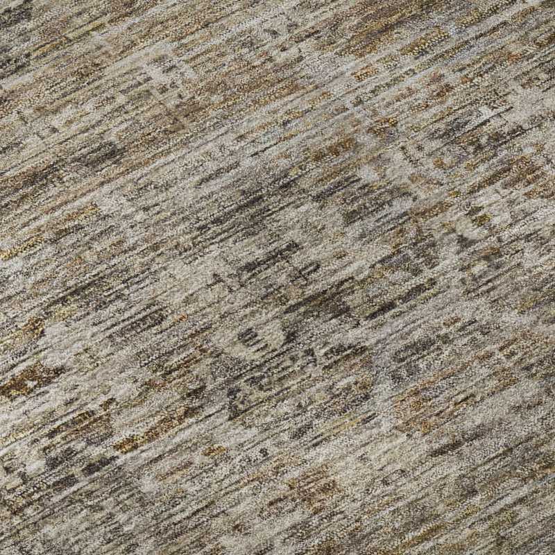 Premium Machine Washable Lubbers AMF1746 Stripe Rug, Rectangle 1'8" x 2'6"