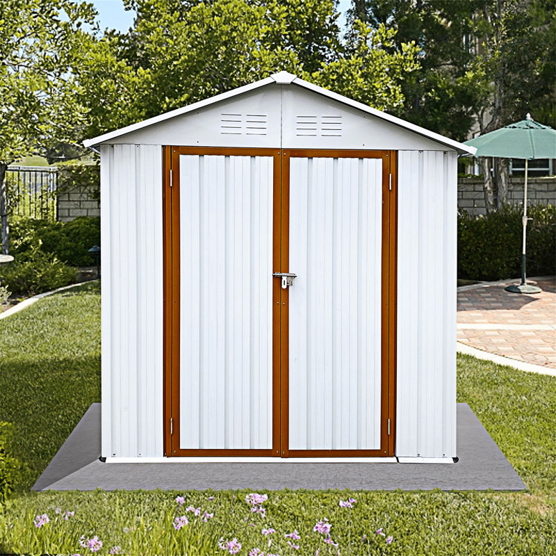 Remise de rangement extérieure, Brun