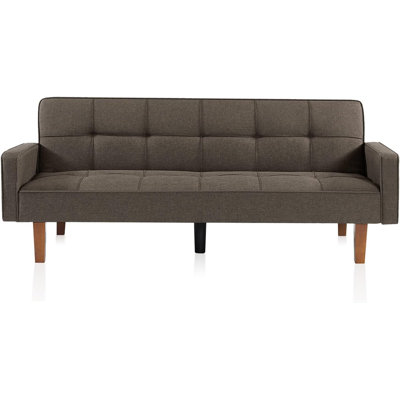 Otisco 75'' Upholstered Convertible Sofa