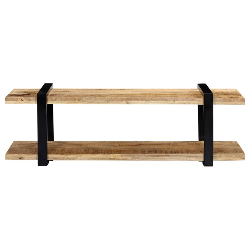 Arguelles TV Stand, Beige/Black