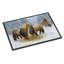 Tapis de porte pour l’extérieur antidérapant shetland ponies-16654446