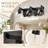 3-light Matte Black Vanity Light With Clear Glass Globe Shade,for Bathroom, Kitchen, Bedroom
