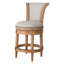 Tabouret de bar pivotant en bois massif Ted-1890758451-1916120051-1916120049