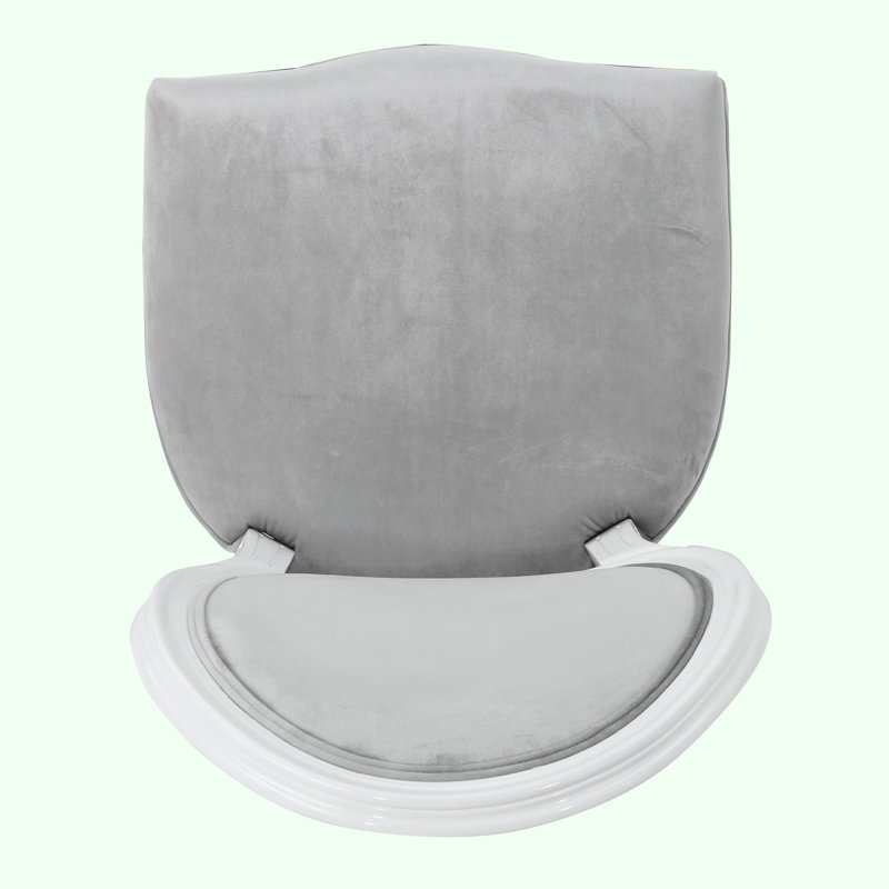 Jair 19.25'' H Upholstered Side Chair, Gray