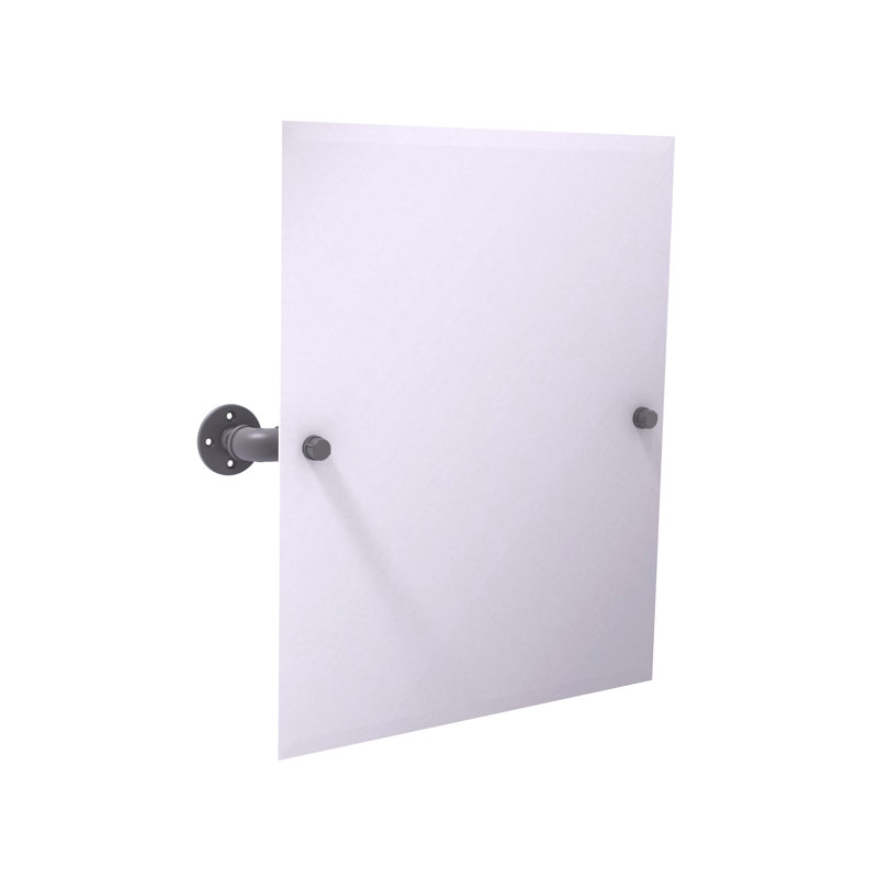 Miroir de salle de bain Bayer, Gris mat, 21 po x 29,5 po