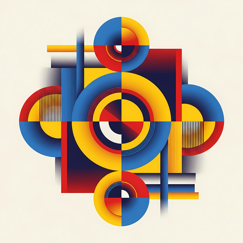 Kinetic Alignment, 36" H x 36" W