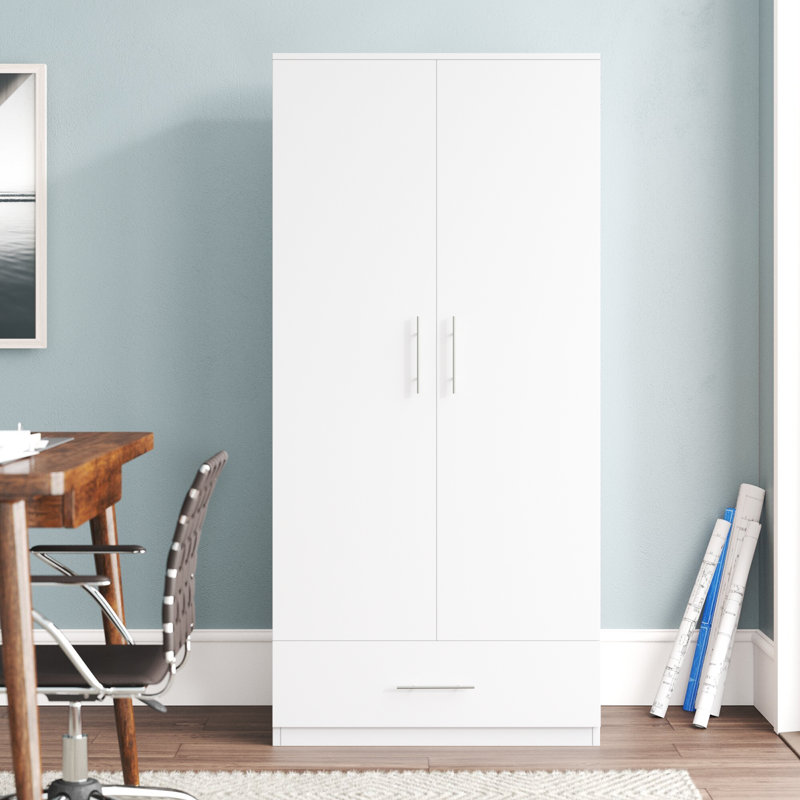 Armoire Syverson, Blanc