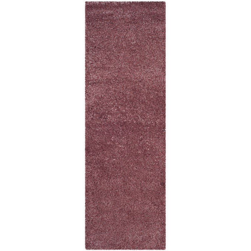 Tapis rose Margit, Tapis de couloir 2 pi 3 po x 7 pi
