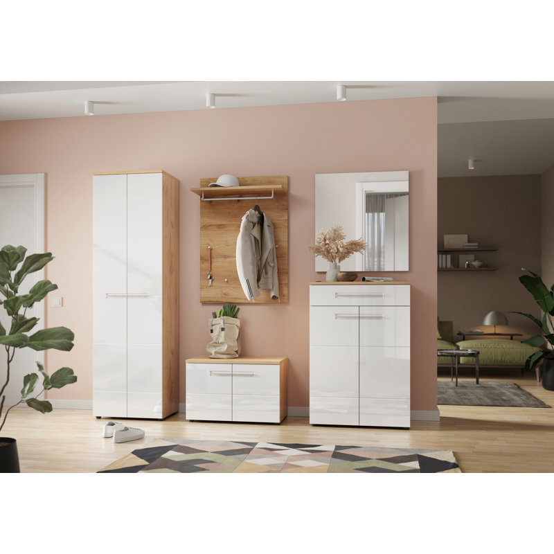 8 Pair Shoe Storage Cabinet