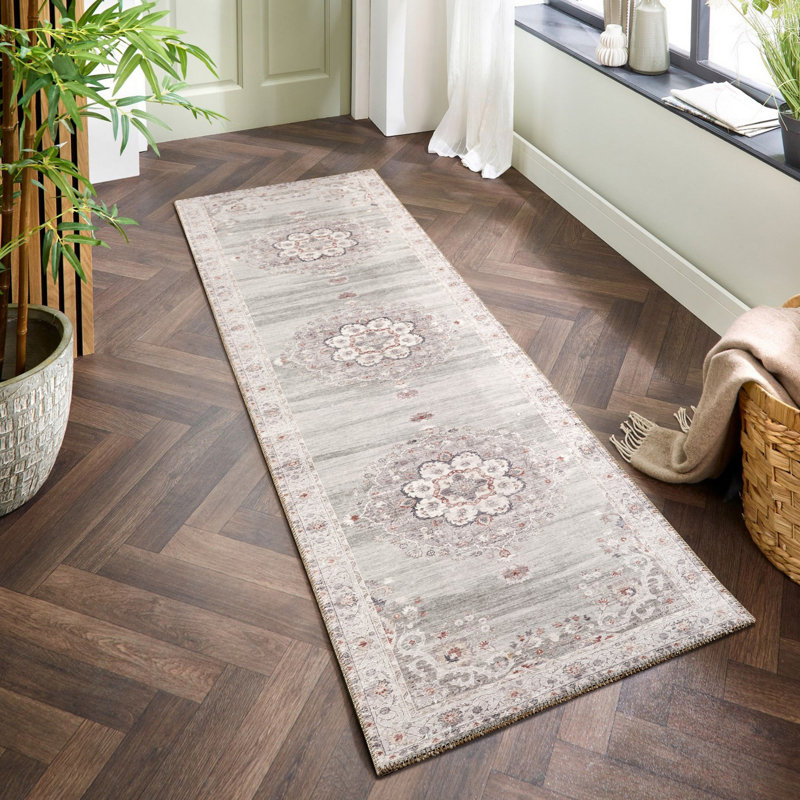 Oxford GC_NBL2013 Green 2 Ft. 7 In. X 9 Ft. 10 In. Area Rug, Runner 2'7" x 9'10"