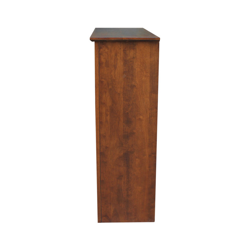 Aspatria Bookcase, (3 Shelves) 36" H x 32" W x 12" D, Espresso