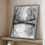 «LANDSCAPES Series XXIV», reproduction encadrée - bois massif-83294562