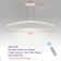 Afiq 3 -Light Single Bulb LED Pendant