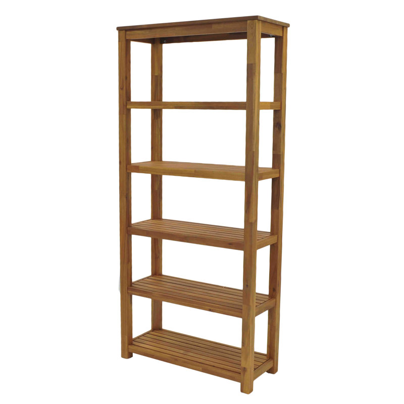 Langman Etagere Bookcase, Amber