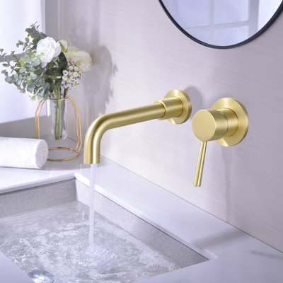 Robinet pour salle de bain mural Modern