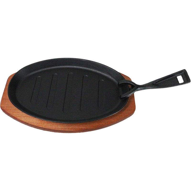 Poêle à steak ovale en fonte Personal Dimension