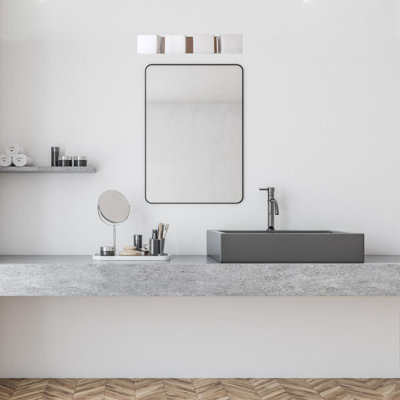 Éclairage pour salle de bain 4 lumières Aldana