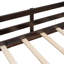 Lit mezzanine simple en bois avec deux boîtes de rangement-1148740933