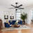Portico 5 Blades Indoor Ceiling Fan with Light Kit and Remote-2044687863-2053944214-2044687859