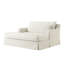 Canapé-lit en chenille, canapé Cama de 59,5 pouces, canapé-lit, canapé causeuse, canapé décontracté avec surface texturée et deux coussins, convient au salon, beige-1597274506
