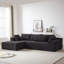 Canapé modulaire en L Chenille Shetti-123495013-123495014