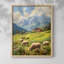ANIMALS Series CECV III - Reproduction encadrée de qualité supérieure - Prêt à accrocher - Aucun clou requis-759208433-759208438